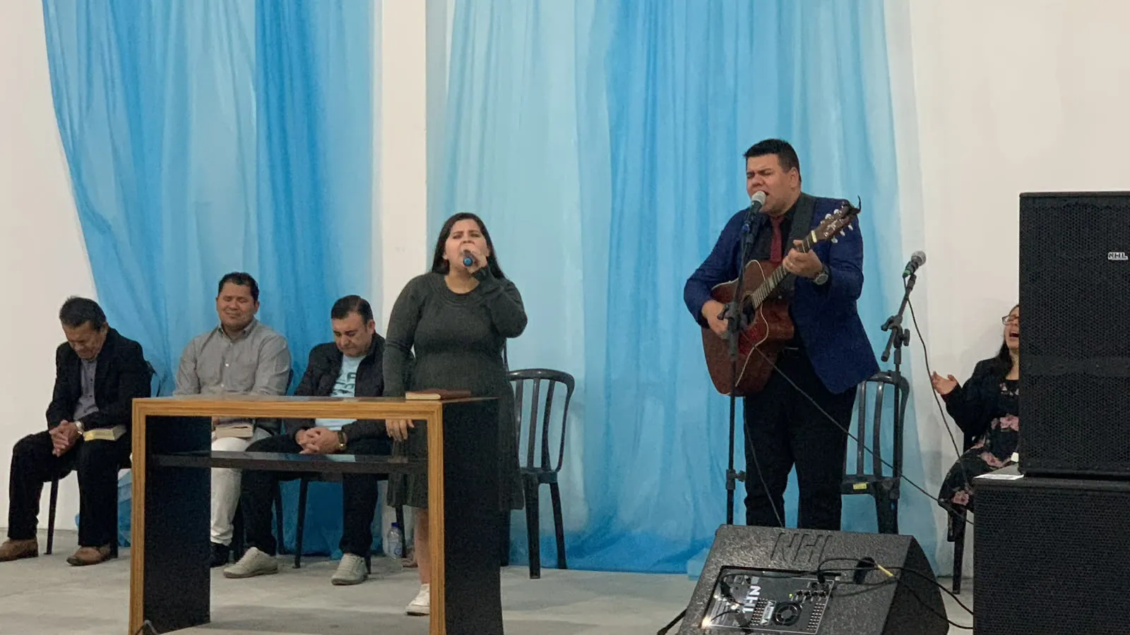 O primeiro culto